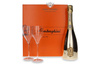 Lamborghini Gold Extra Dry Prosecco + 2 kieliszki /11%/ 0,75l